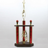 Three Poster Basketball Trophy