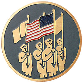 Color Guard Medal Male