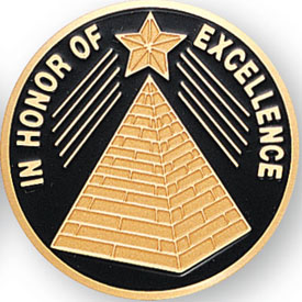 Black In Honor of Excellence Medal