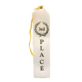 3rd Place Peaked Ribbon
