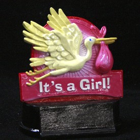 Its a Girl Trophy