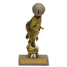 Bass with Golf Ball Trophy