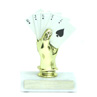 Royal Flush Poker Trophy