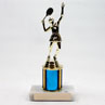 Double Value Tennis Trophy with 2