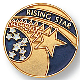 Rising Star Pin