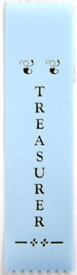 Treasurer Ribbon
