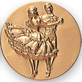 Square Dance Medal