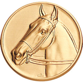 English Horse Head Medal