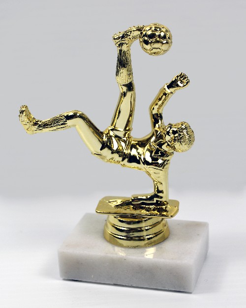 gold bicycle kick soccer trophy soccer medals awards mvp trophy