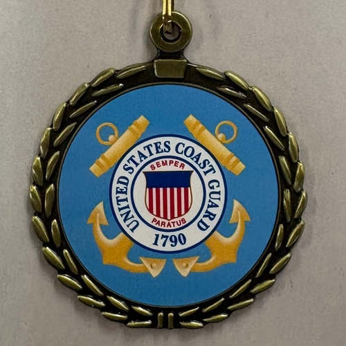 U.S. Coast Guard Sublimated Medal