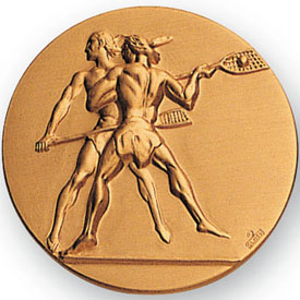 Male Lacrosse Medal