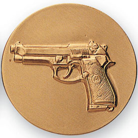 9mm Beretta Shooting Medal
