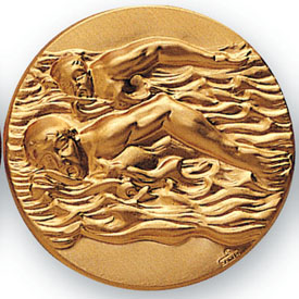 Male Freestyle Swimming Medal