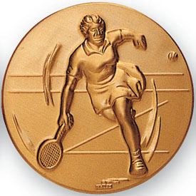 Tennis Medal Female