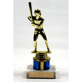 Value Baseball/Softball Trophy With 1 Color Column