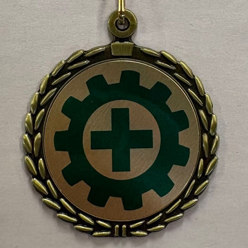 Safety Sublimated Medal