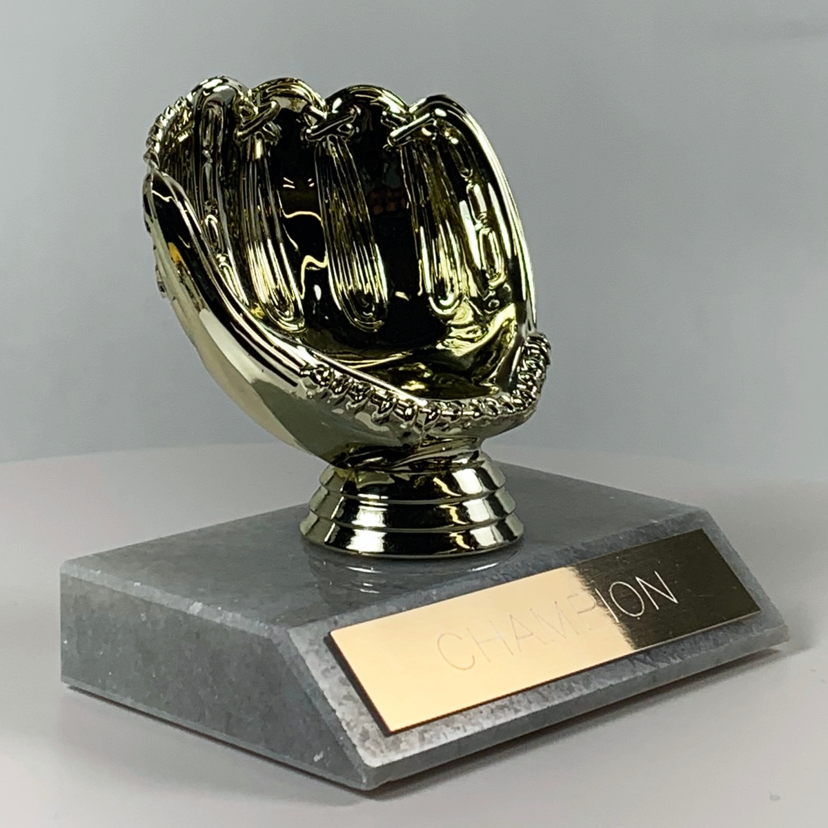 Baseball Glove Trophy by Athletic Awards