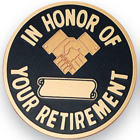 Honoring Retirement Medal