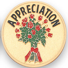 Appreciation with Roses Medal
