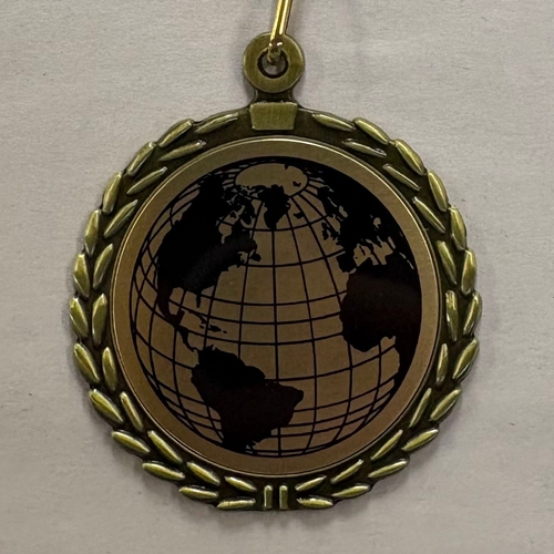 Global Award Sublimated Medal