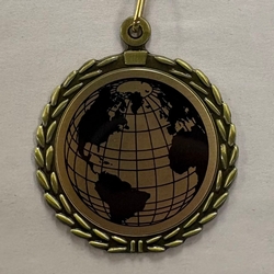 Global Award Sublimated Medal
