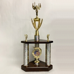 Small Three Poster Team Trophy