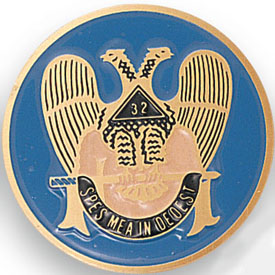 Masonic 32nd Degree Medal