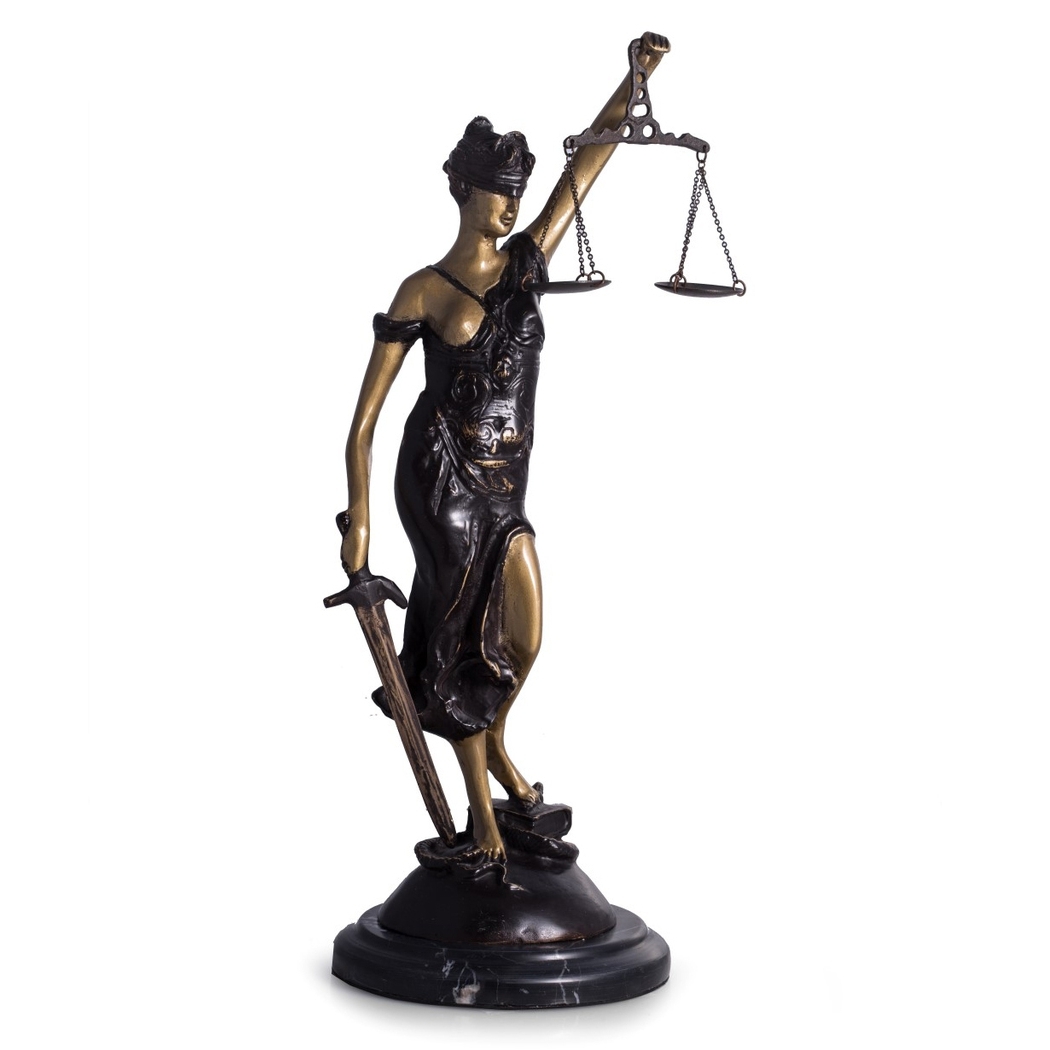 Lady Justice Statue by Athletic Awards