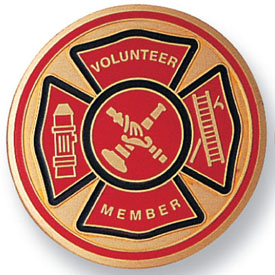 Volunteer Fire Department Medal