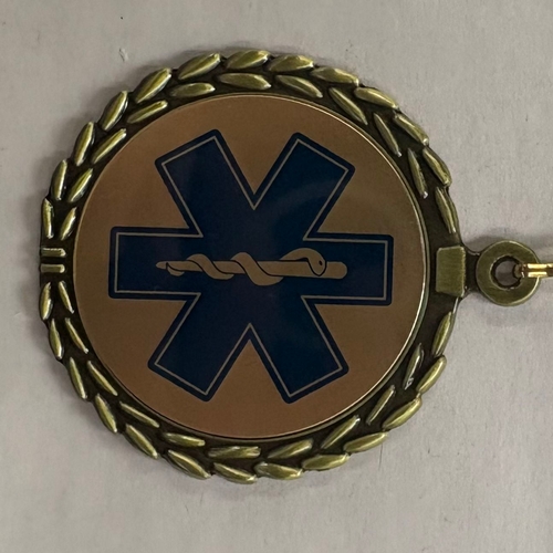 Paramedic Sublimated Medal
