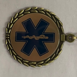 Paramedic Sublimated Medal