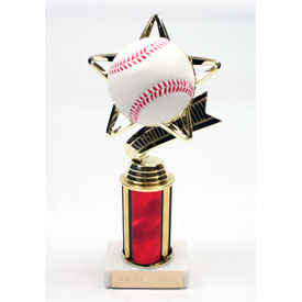Star Explosion Trophy With Color Column