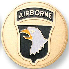 101st Airborne Division Medal (2-5/8)