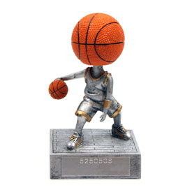 Basketball Bobblehead Trophy
