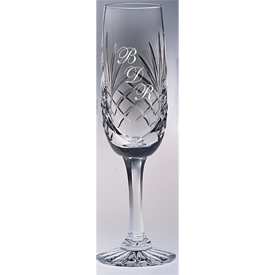 Durham Crystal Champagne Flute