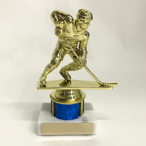 Value Hockey Trophy with 1 Color Column