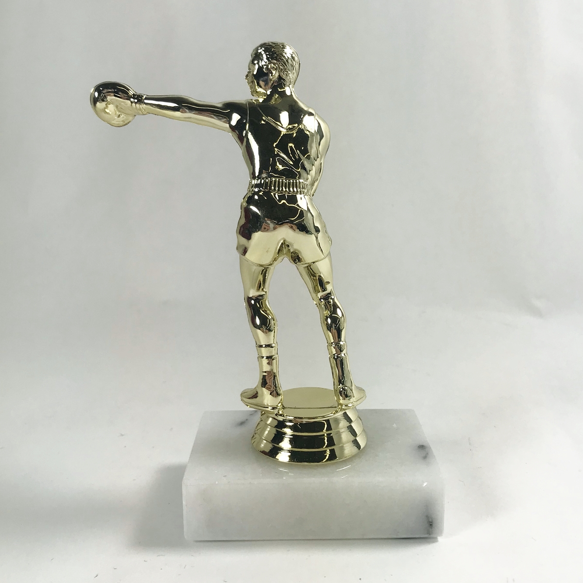 BOXING Boxer Trophy 8.5" or 9.5" FREE ENGRAVING Engraved Knockout Statue Award 