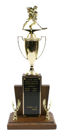 Ten Year Perpetual Trophy with Figure