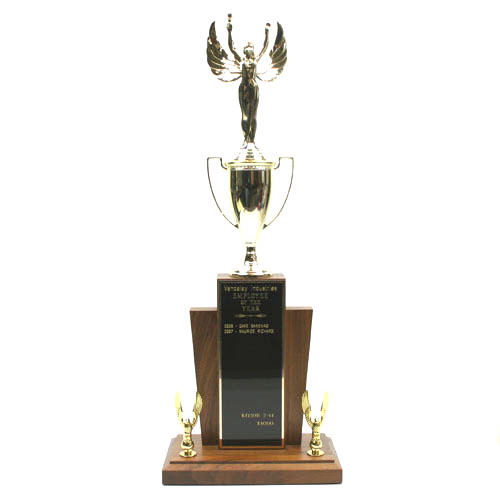 Twelve Year Perpetual Trophy with Figure