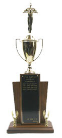 Fifteen Year Perpetual Trophy with Figure