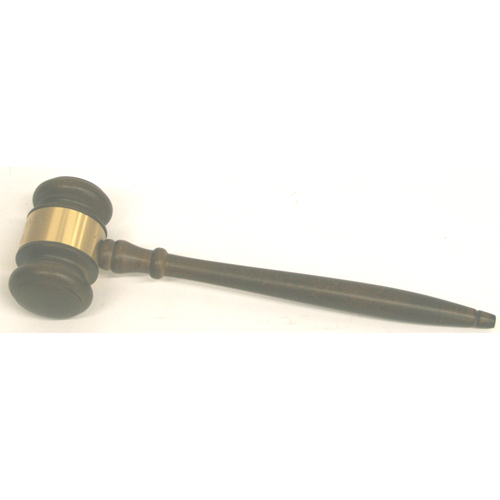 10½ Inch Walnut Gavel by Athletic Awards