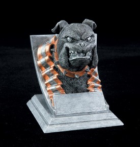 Bulldog Mascot Trophy