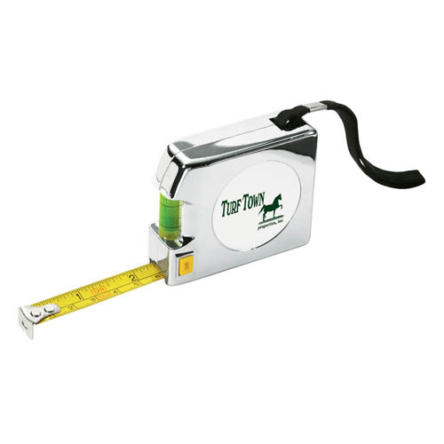 Chrome Tape/Level, Long Tape Measure, Building Project Items