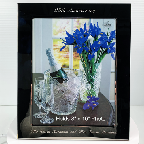 Silver Engraved Picture Frame (8 x 10)