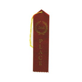 2nd Place Peaked Ribbon