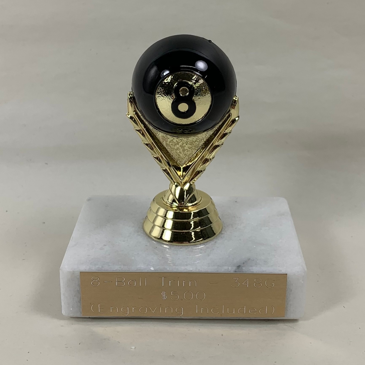 POOL TROPHIES 8 or 9 BALL TOURNAMENT 1,2,3PLACE FREE ENGRAVING SHIP 2 DAY MAIL 