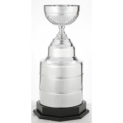 Tall Silver Cup Trophy