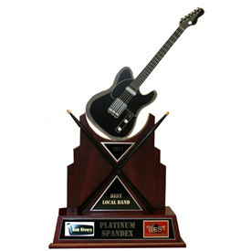 Custom Best Local Band Trophy