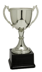Silver Traditional Handle Cup Trophy
