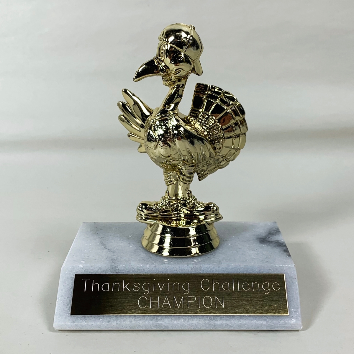 Golden Turkey Trophy Figure by Athletic Awards